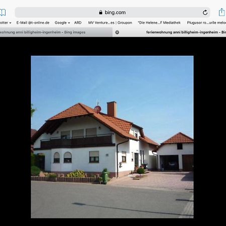 „Ferienwohnung Anni“ Billigheim-Ingenheim Exterior photo