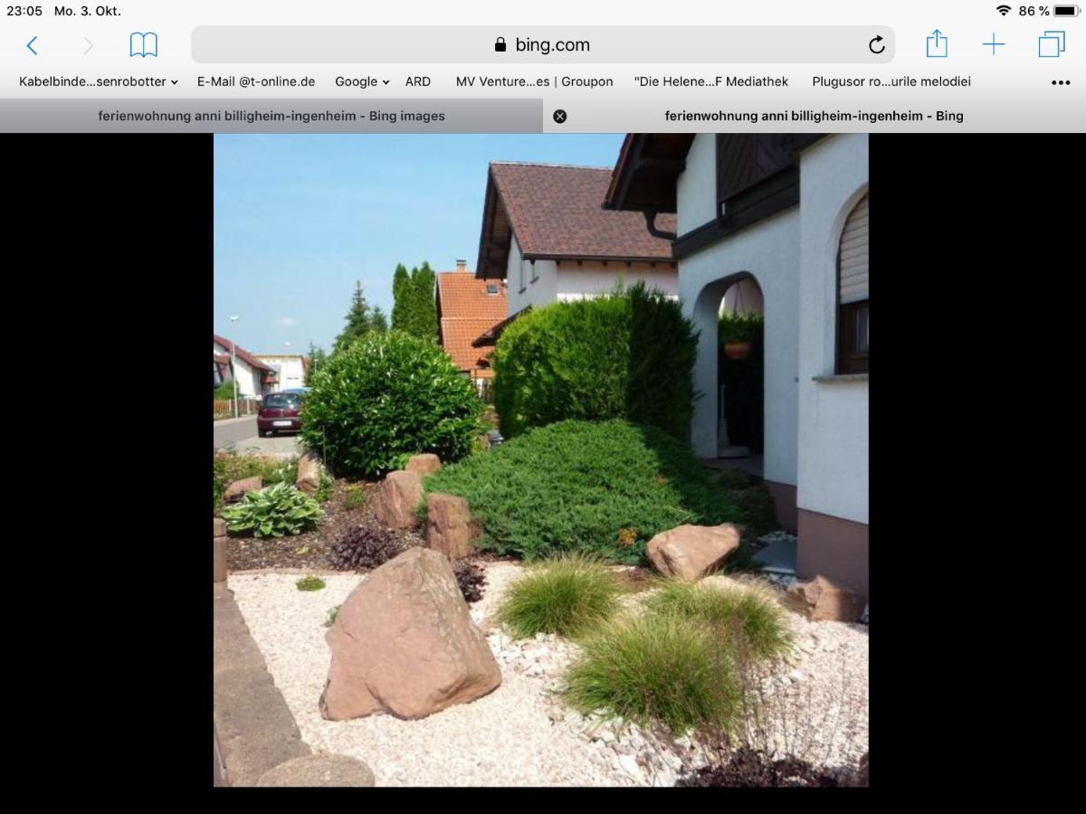 „Ferienwohnung Anni“ Billigheim-Ingenheim Exterior photo